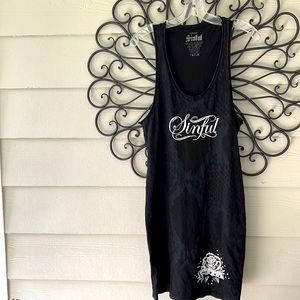 Sinful Tank Dress/Coverup